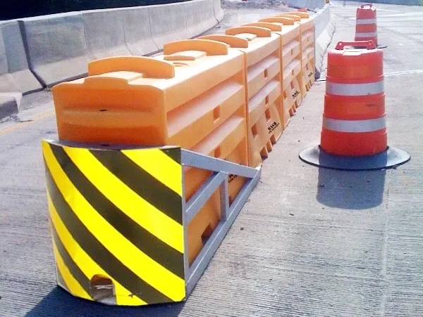 How Crash Cushions Make Driving on Busy Roads Safer
